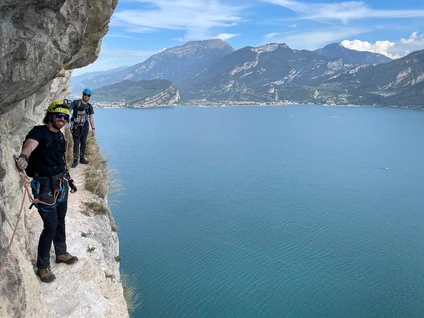 Scrambling: the Smugglers' Trail at Lake Garda 5